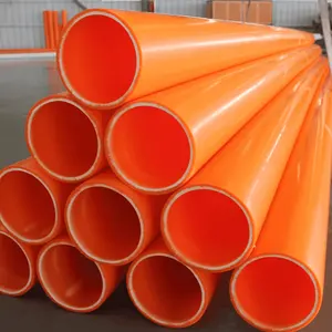 Underground MPP Power Plastic Tubes PP Conduit Moulded by Service for Electrical Cable