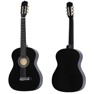 卸売36 "リンデンボディクラシックアコースティックギターOEM初心者子供大人のための安いギター