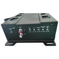 Amplificateur de voiture mono HQ3000 classe D RMS 3000W avec rapport signal-bruit de 80 dB et tension de 12 V