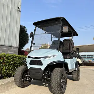 Off Road Street Legal 48v 72v Lithium Battery Karts Car Buggy Utility Vehicle 6 Seater Golf Cart Luxury