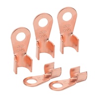 Cosses de câble de nez de connexion ouvertes en cuivre OT 10A/20A/30A/50A/100A/500A connecteur d'extrémité de câble bornes d'épissure connecteurs de fil de batterie