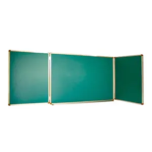 Lavagna Verde Pieghevole da Parete con Pannelli Multipli per Insegnanti, Lavagna per Scrittura per Aule Scolastiche - Product Image 1