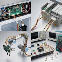 Faisceau de câblage de distribution personnalisé, câble répartiteur en Y multi-voies avec connecteur en plastique blanc PH/XH pour carte de contrôle