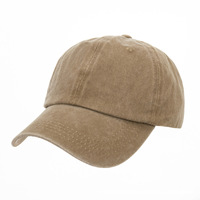 Op maat gemaakte geborduurde logo pet, effen trucker baseball snapback cap, gewassen zwarte pet