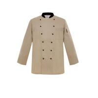 Uniforme de chef, hôtel, restaurant, imperméable, respirant, fluorescent, certifié CE, combinaison de travail, design classique, manches courtes, unisexe