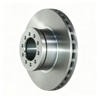 Disque de frein ventilé de remplacement OE 9704210012 pour camion, 334,8 mm, hauteur 102,5 mm, 10 trous, alésage 91,8 mm