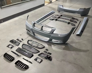 Kit de Carrocería Nuevo de Fábrica de Alta Calidad, Parachoques Delantero, Parachoques Trasero, Faldones Laterales para BMW E90 Pre Lci 2005-2008, Actualización al Estilo <span class=keywords><strong>M</strong></span> Tech - Product Image 3