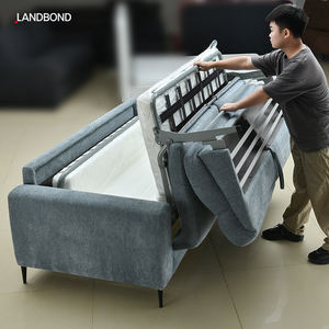 आधुनिक लाइवलिंगरूम सो रहे सोफे अपार्टमेंट 2 में 1 फोल्डिंग सोफा बिस्तर 3 सीटर गद्दे के साथ 3 सीटर - Product Image 5