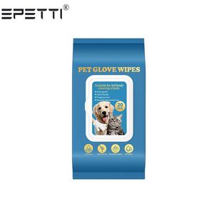 Guantes de Baño Reutilizables para Perros, Toallitas Suaves para Limpieza de Mascotas, Guantes para Piel Sensible, Limpieza de Oídos y Ojos de Doble Cara - Product Image 2