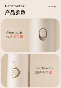 Fer à boucler en U de 32 mm en forme d'œuf, motif maïs, pour grandes boucles ondulées, outil de coiffure - Product Image 4