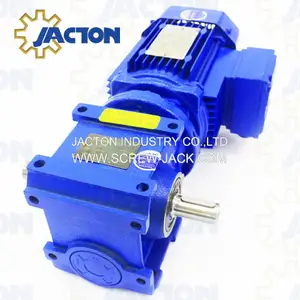 S47 SF47 SA47 SAF47 worm cast iron electric motor speed reducer S type 0.18kw 0.25kw 0.37kw 0.55kw 0.75kw 1.1kw