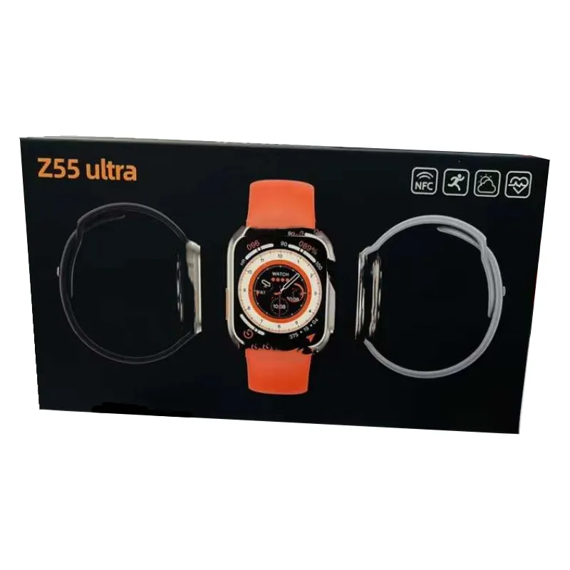 Z55ウルトラスマートウォッチ2.05インチスクリーン回転デュアルボタンシリーズ8S8IWOスマートウォッチZ55Ultra reloj Inteligente seri 8