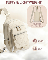 Petite sacoche à bandoulière pour couches avec pochette pour lingettes, mini sac à couches avec matelas à langer portable