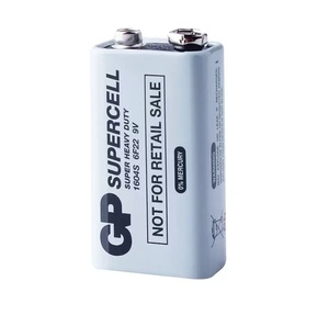 Gp <span class=keywords><strong>Carbon</strong></span> Kẽm Khô 9V Alkaline 6F22 1604S Chính Pin Cho Máy Ảnh Thiết Bị Nhà Người Tiêu Dùng Điện Tử Công Cụ Điện - Product Image 3