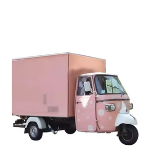 Ba bánh điện thực phẩm Giỏ Hàng Đường phố bán hàng tự động xe di động ăn sáng Snack thực phẩm xe tải Trailer 3 bánh xe - Product Image 6