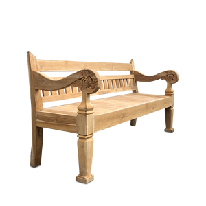 Muebles de Salón Rectangulares de Teca Modernos, Inflables y Ecológicos de Bale Indonesia, para Casa de Campo, Apartamento, Villa, 200x70x80 - Product Image 2