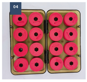 OEM 8 ชิ้น 16 ชิ้น ที่ม้วนสายเอ็นตกปลาพลาสติกสำหรับใช้งานกลางแจ้ง ทะเลสาบ ทะเล  แบบม้วนเก็บสายเอ็นตกปลา  อุปกรณ์จัดเก็บสายเอ็นตกปลา - Product Image 4