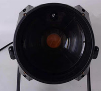 Lumière de cinéma à led, 200w, cob, zoom, blanc froid, chaud, avec porte de grange pour spectacle, nouvelle collection