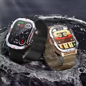 Nuovo orologio intelligente C40 Pro 2.19 pollici Full Touch Screen BT Call Fitness Tracker all'aperto torcia a LED orologio sportivo C40pro per gli uomini - Product Image 6