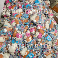 Songshan Toys Vente en gros Produit alimentaire personnalisé pour chiot en peluche pour animaux Accessoires pour animaux de compagnie grinçants Jouets pour chiens Ensemble de jouets à mâcher avec corde Fabricant