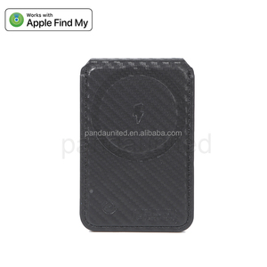Fashion MagSafe Magnetic Card Holder Finder Positionnement global pour 2 à 4 cartes Fonctionne avec <span class=keywords><strong>Apple</strong></span> Find My Business Change Card Holder - Product Image 5