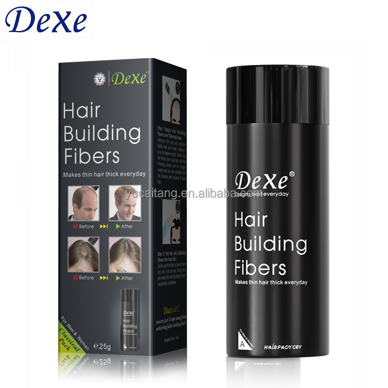 THICK FIBER Hair Fibres (Pack Of 1, BLACK) | Powder For Thinning 25g - View #10