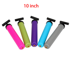 ActEarlier 10 pulgadas de Color mixto de plástico del paquete de Material de PP de fútbol, baloncesto pequeño Mini mano Bomba De Bola con aguja de bola - Product Image 2