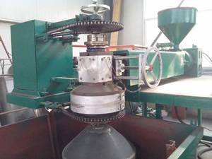 HDPE PE geonet fibre geocell thoát nước lưới nhựa Net đùn làm dòng máy - Product Image 2