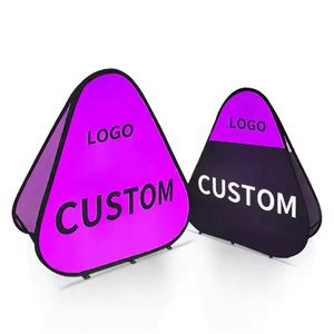 Outdoor Portable Pop-Up A-<b>Frame</b> Sign for Brand Advertising, Retail Events and Sponsorship - Product Image 1