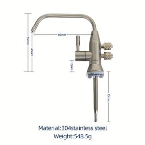 SS304 Stainless Steel <b>Ionizer</b> Faucets <b>Water</b> Purifier Faucet Household Kitchen Accessories Alkaline <b>Water</b> <b>Ionizer</b> Faucets - Product Image 3