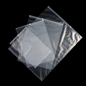 Custom Logo stampato richiudibile chiusura lampo di <span class=keywords><strong>plastica</strong></span> con chiusura a Zip satinata opaca per abbigliamento - Product Image 4
