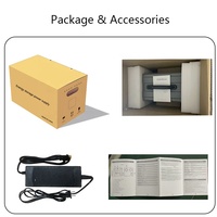 Station d'alimentation portable pour le camping, générateur solaire hors réseau 1000W, batterie lithium-ion, contrôleur MPPT, lampe de poche pour voiture, alimentation de secours pour la maison