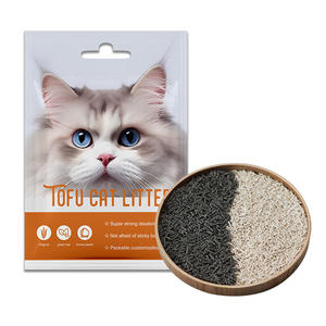 Arena para Gatos de Tofu Biodegradable Natural YOZA, Fuerte Control de Olores, Aglutinación Rápida, Ecológica, Libre de Polvo, Empaque a Granel, Cáscara de Guisante - Product Image 1
