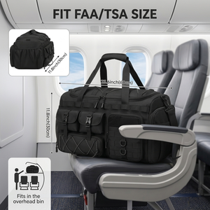 กระเป๋าเป้สะพายหลังแบบ 3-in-1 ปรับเปลี่ยนได้ รุ่น Custom Tactical กันน้ำ สำหรับออกกำลังกาย เล่นกีฬา และเดินทาง พร้อมระบบ Molle - Product Image 3