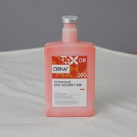 Encre éco-solvant à faible évaporation de qualité export européenne et américaine pour l'impression de bannières d'entreprise, d'affiches de magasin et de posters