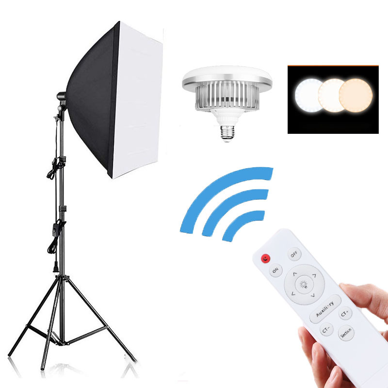 Yiscaxia Factory Direct Sale Tripod <strong>Light</strong> Stand <strong>Soft</strong> Box Studio Fill <strong>Light</strong> <strong>Soft</strong> Box Set <strong>Photography</strong> Suit 50cmx70cm YC-RGXMM2 1kg