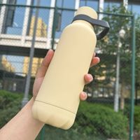 Botol Termos Stainless Steel Bebas BPA 500 750ml Warna Kustom, Mulut Kecil, Anti Bocor, Cocok untuk Kantor, Berkemah, Mendaki Gunung, Tempat Minum