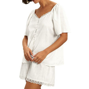 Jupe personnalisée uniforme pyjamas gonflés femmes adolescentes ensemble de pyjama sous-vêtements sexy, <span class=keywords><strong>pour</strong></span> coussin de poitrine en maille/ - Product Image 4