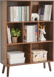 Mini librería de diseño moderno Librería de <span class=keywords><strong>3</strong></span> estantes con estantes ajustables - Product Image 6