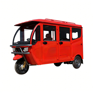 Triciclos Motorizados de Alta Eficiencia para Pasajeros y Triciclo de Pasajeros <span class=keywords><strong>con</strong></span> <span class=keywords><strong>Cabina</strong></span> Cerrada de Gasolina para Uso Comercial - Product Image 2