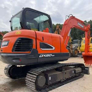 Miniexcavadora Doosan DX60 DX60-9C DX60D con Configuración Estándar para Exportación a Europa, Precio Económico, Certificado CE+EPA Completo - Product Image 6