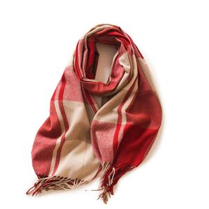 Women Plaid Tassel Scarf Soft Warm Checkered Oversized <b>Shawl</b> <b>Wrap</b> Grid Pattern Fringe Scarf for Ladies Autumn Winter Daily Wear - Product Image 6