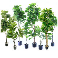 Arbre artificiel de luxe réaliste, bonsaï artificiel, plante artificielle pour les restaurants, les hôtels, les bureaux, les couloirs, intérieur et extérieur