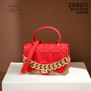 プロ卸売中国工場製造女性のかわいいショルダーハンドバッグZD9271モデルファッションPU枕オープンビジネス - Product Image 4