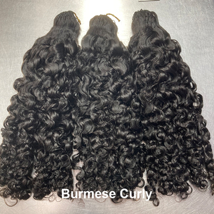 Promoción Letsfly, Plumas Rizadas Birmanas para Crochet, Cabello Humano 12A 100%, Extensiones de Cabello Virgen Brasileño de 100 Gramos, 12-30 Pulgadas - Product Image 4