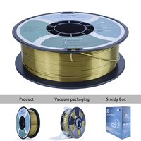 ZIRO vente en gros de haute qualité imprimante 3d Filament 1,75mm soie PLA Bronze Pla Filament tiges en plastique 1.75mm