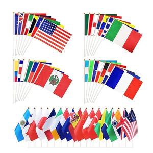 Personalizable Antigua Barbuda Poliéster Bandera Durable Mini Mano Ondeando Festival al aire libre Banderas decorativas - Product Image 4