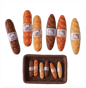 Miniatures d'aliments en résine de dessin animé, objets, kits miniatures DIY, breloques 3D, baguette, pain, jeu de <span class=keywords><strong>cuisine</strong></span> pour enfants, figurine de maison de poupée, jouet d'imitation - Product Image 4