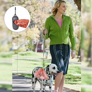 320 sachets de contrôle des odeurs pour chiens d'extérieur et distributeurs, sachets de crottes de chien résistants et étanches - Product Image 6