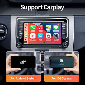 Grandnavi 2 Din 7 Inch Auto Radio Draadloze Bedrade <span class=keywords><strong>Android</strong></span> Auto Carplay Mp5 Auto <span class=keywords><strong>Android</strong></span> Systeem Gps Speler Voor Volkswagen - Product Image 2